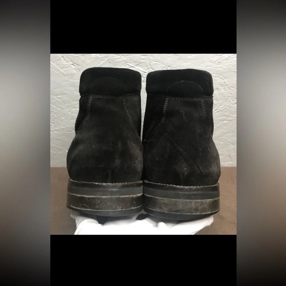 E.T. Wright Men's Ankle Boots Brown Suede Size 15EE (Extra Wide) Made in Italy